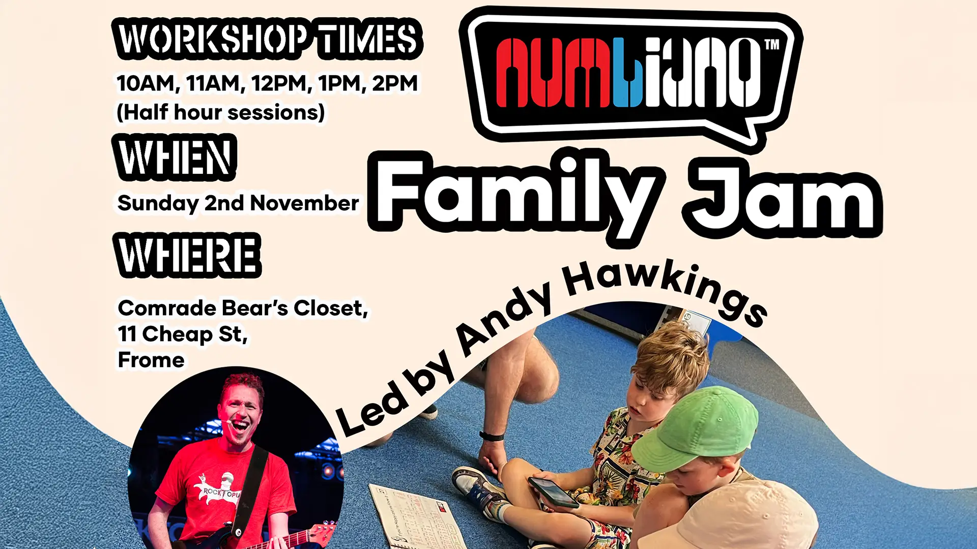 Read more about the article Numbiano Family Jam – Join the Band!